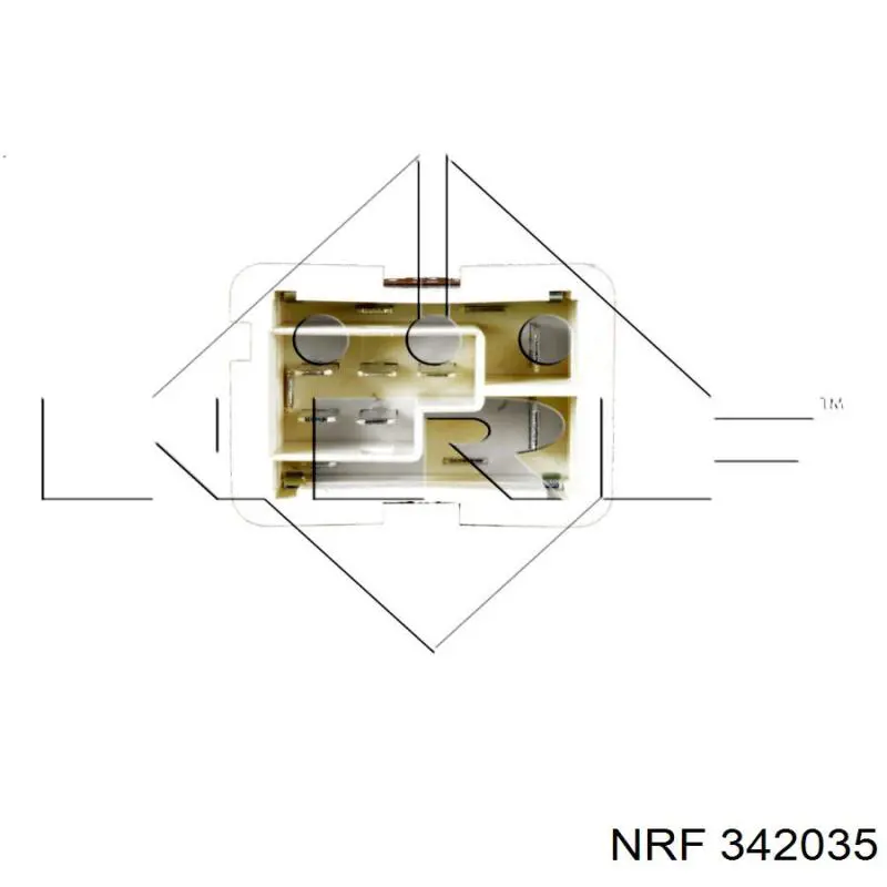 342035 NRF resistencia de calefacción