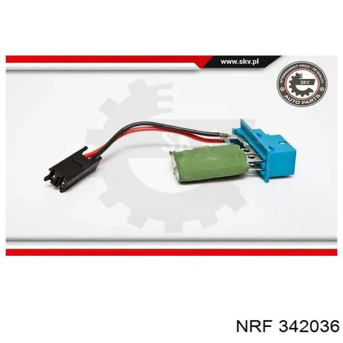 342036 NRF resistencia de calefacción