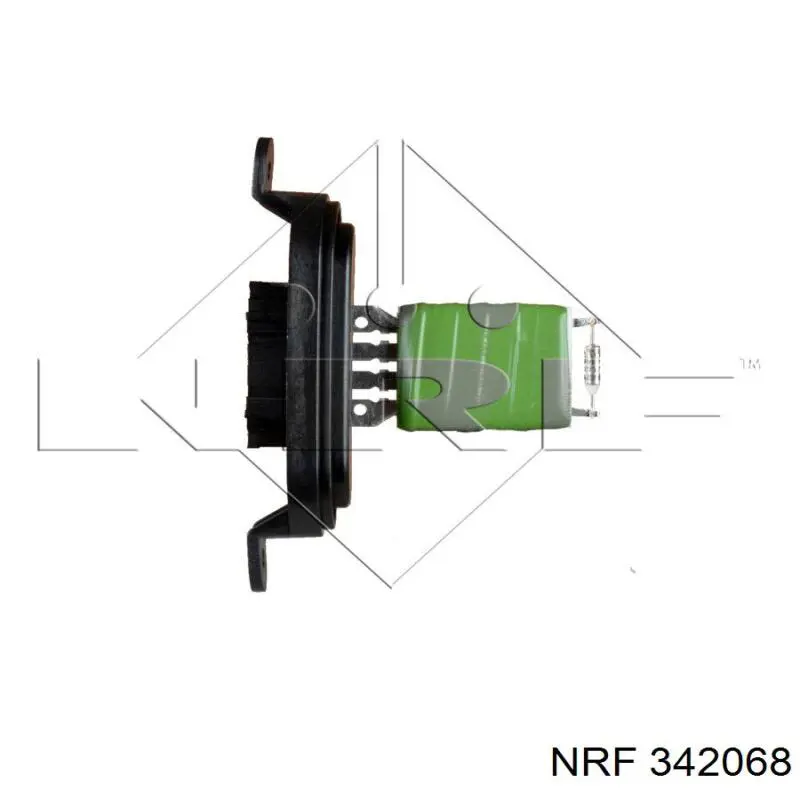 Resistencia de motor, ventilador aire acondicionado NRF 342068