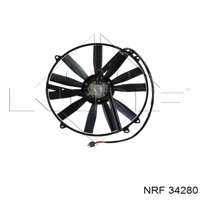 34280 NRF Ventilador de habitáculo