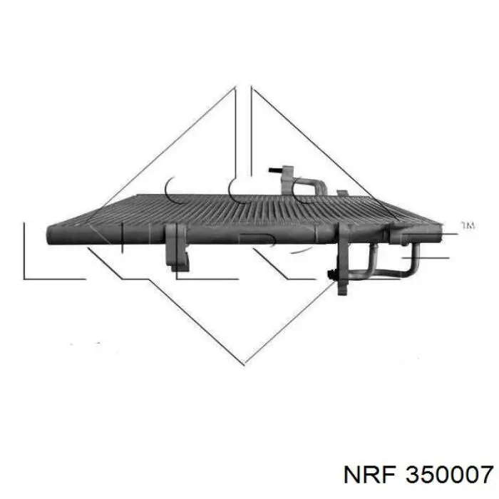 0K2FA61480 Hyundai/Kia condensador aire acondicionado