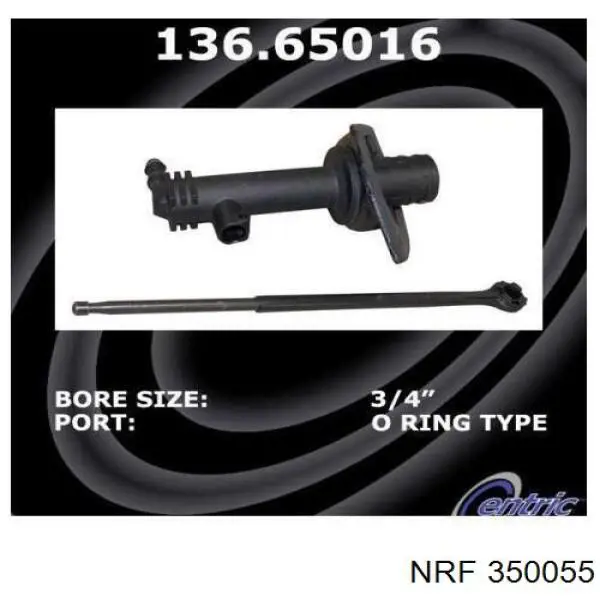 350055 NRF Radiador de aire acondicionado