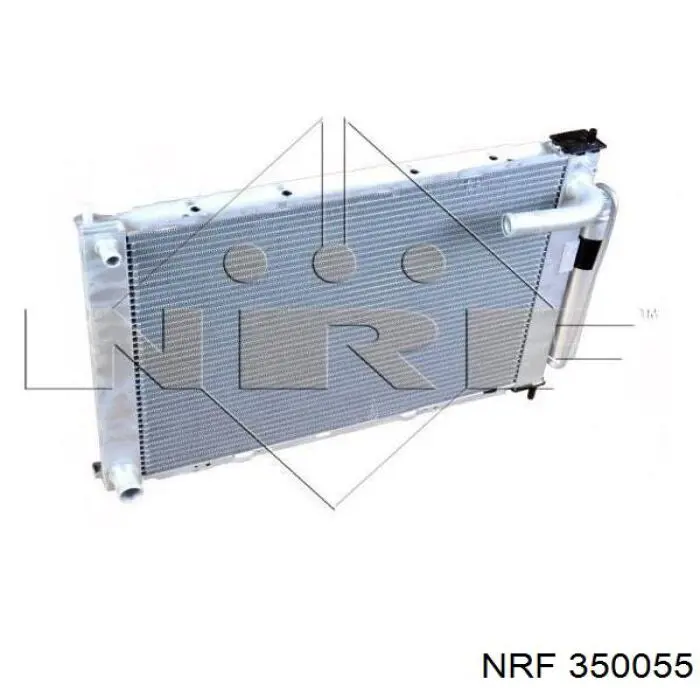 350055 NRF radiador