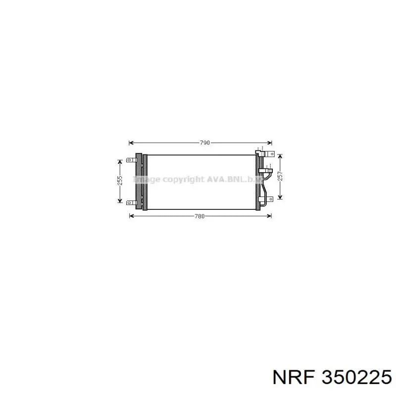 Comprar 350225 NRF Condensador de aire acondicionado