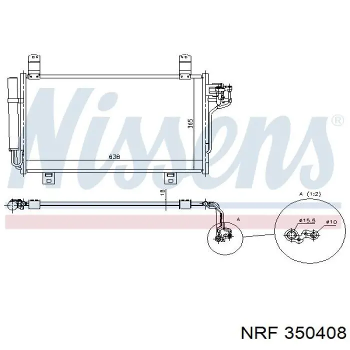 Aire acondicionado capacitor Mazda KD4561480 precio, desde 99,25 EUR