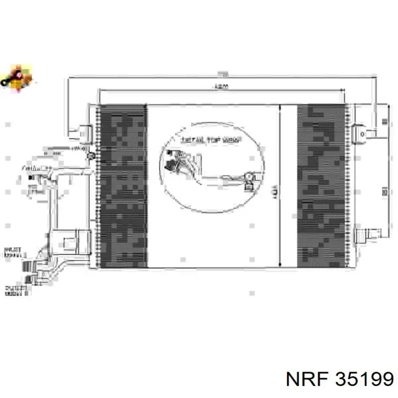 Condensador NRF 35199
