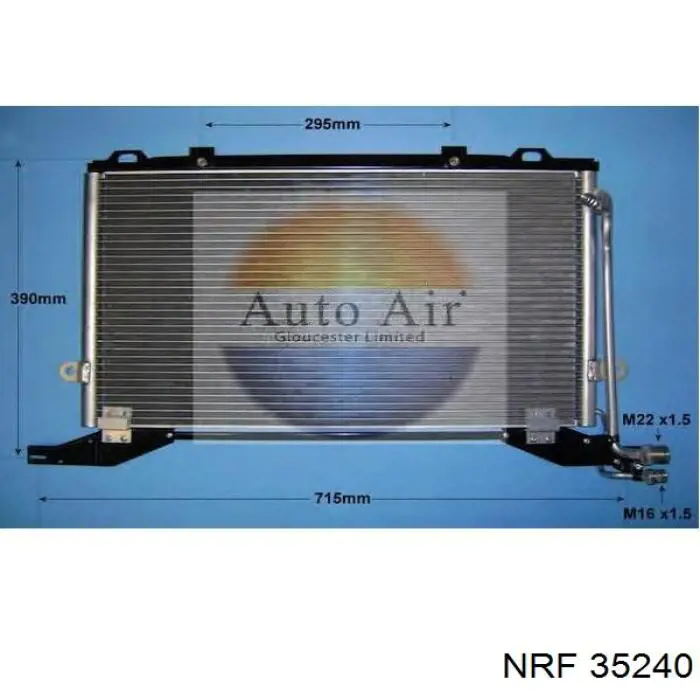 Aire acondicionado capacitor NRF 35240 precio, desde 85,70 EUR