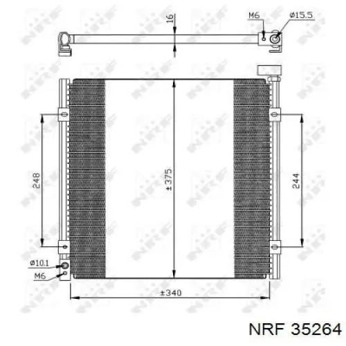 Condensador NRF 35264