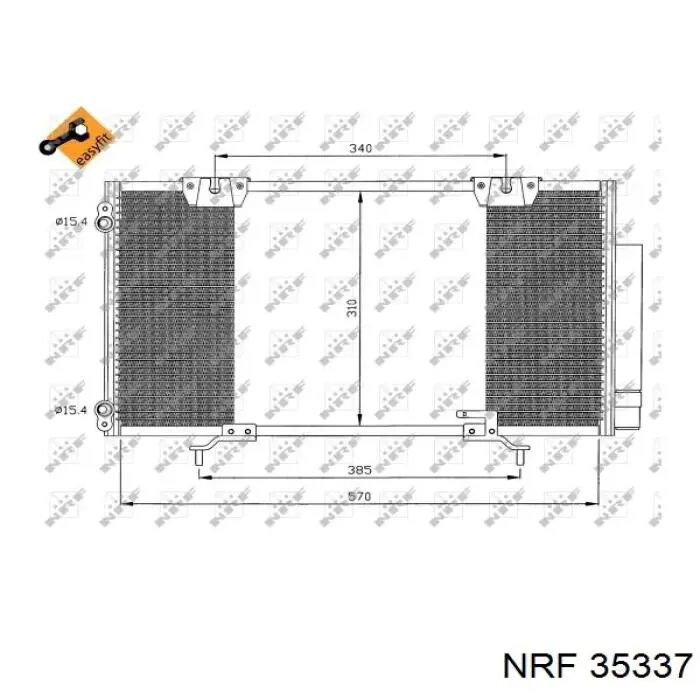 35337 NRF condensador aire acondicionado