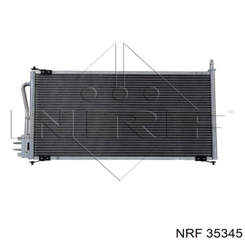 Condensador aire acondicionado 35345 NRF
