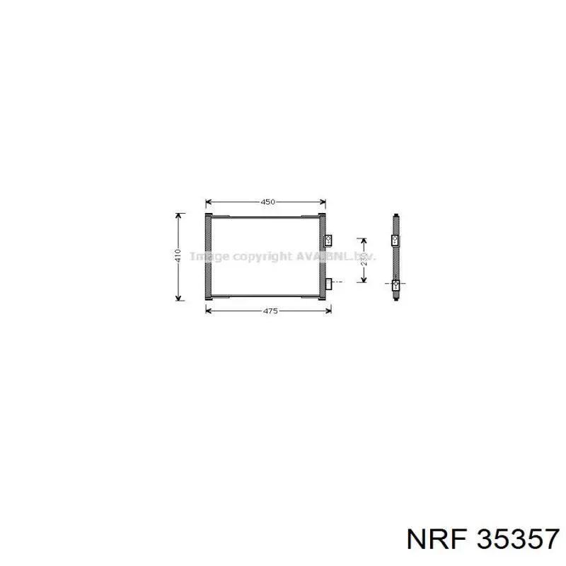 Comprar 7800526 Kamoka Condensador de aire acondicionado
