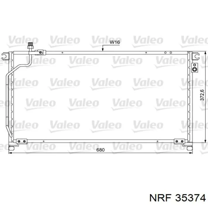 Aire acondicionado capacitor Nissens 94501 precio, desde 107,90 EUR