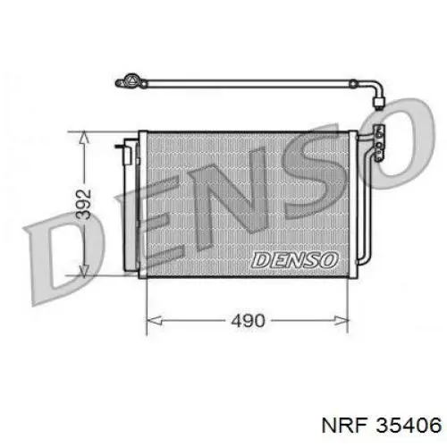 Aire acondicionado capacitor NRF 35406 precio, desde 50,91 EUR
