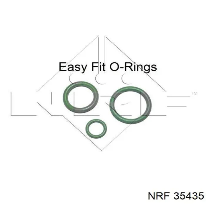 35435 NRF condensador aire acondicionado