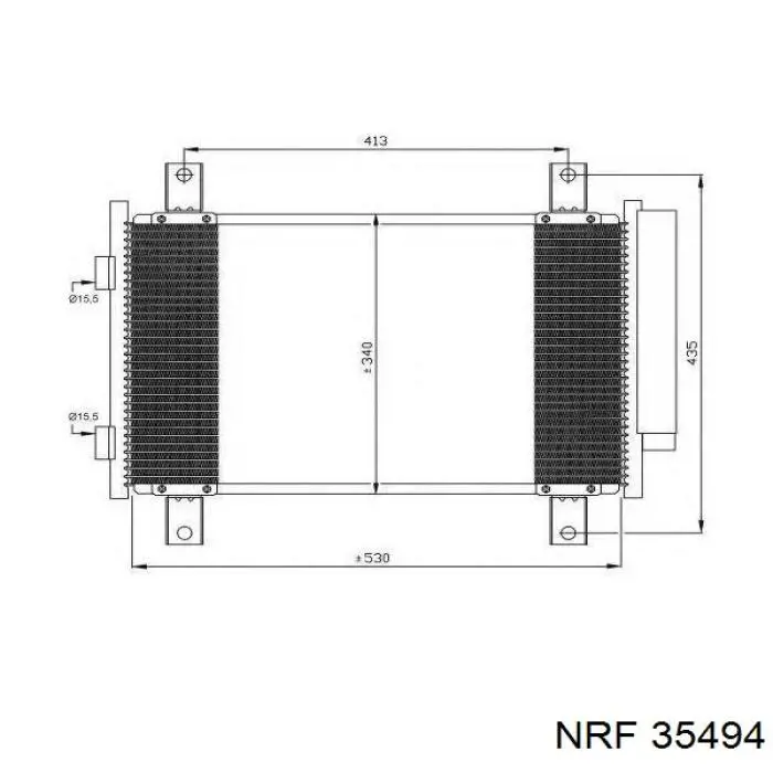 Condensador NRF 35494