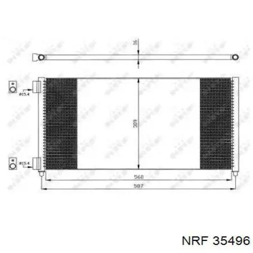 Aire acondicionado capacitor NRF 35496 precio, desde 68,24 EUR