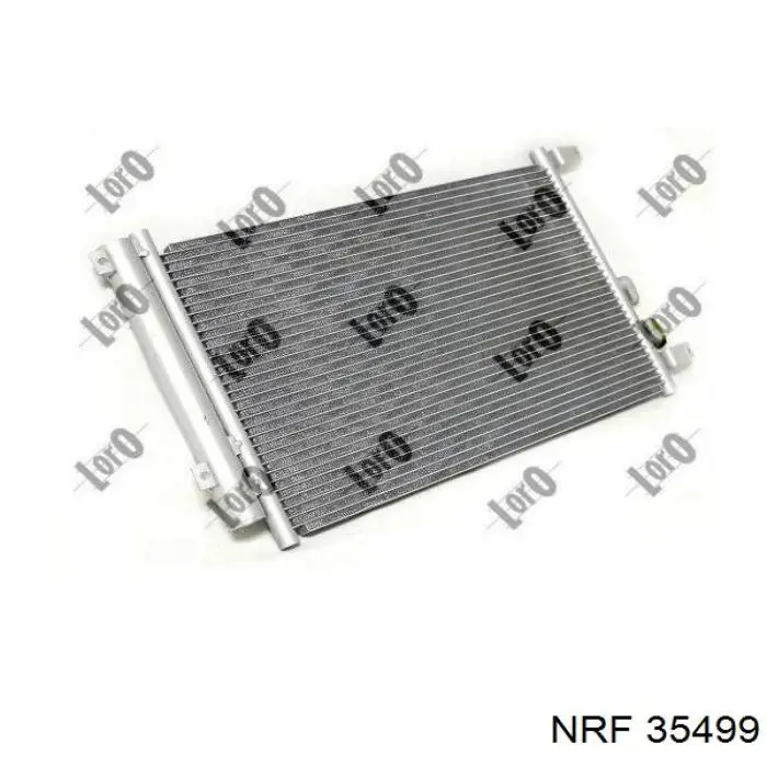 35499 NRF Radiador de aire acondicionado