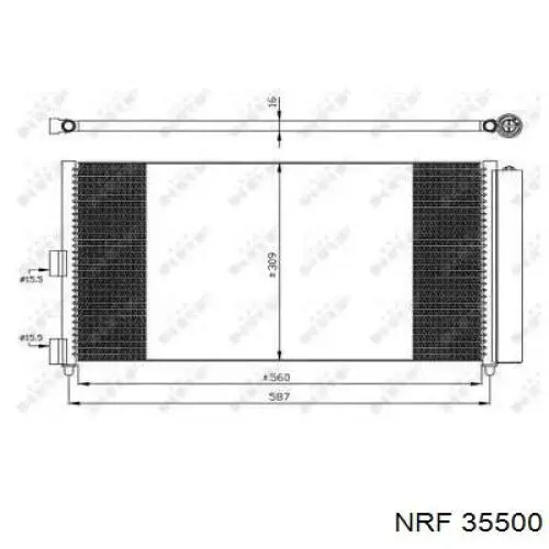 Condensador NRF 35500