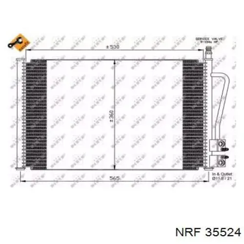 Condensador NRF 35524