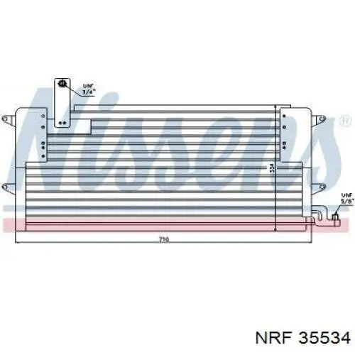 Aire acondicionado capacitor NRF 35534 precio, desde 65,38 EUR