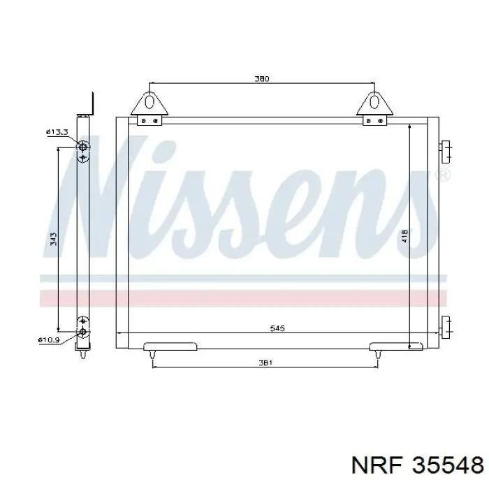 Condensador NRF 35548