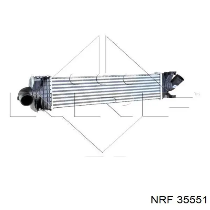 35551 NRF Radiador de aire acondicionado