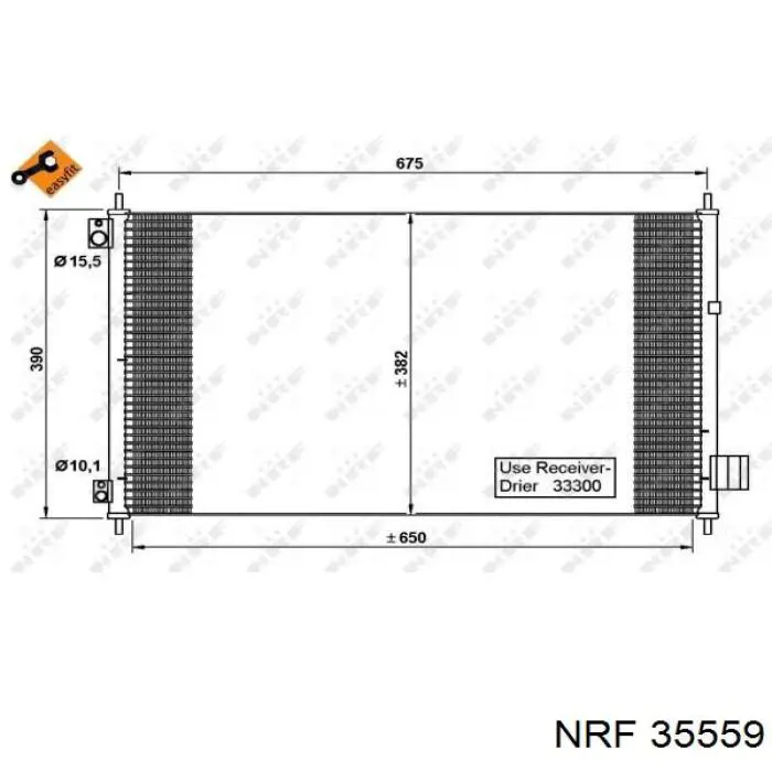 10627 CSF condensador aire acondicionado