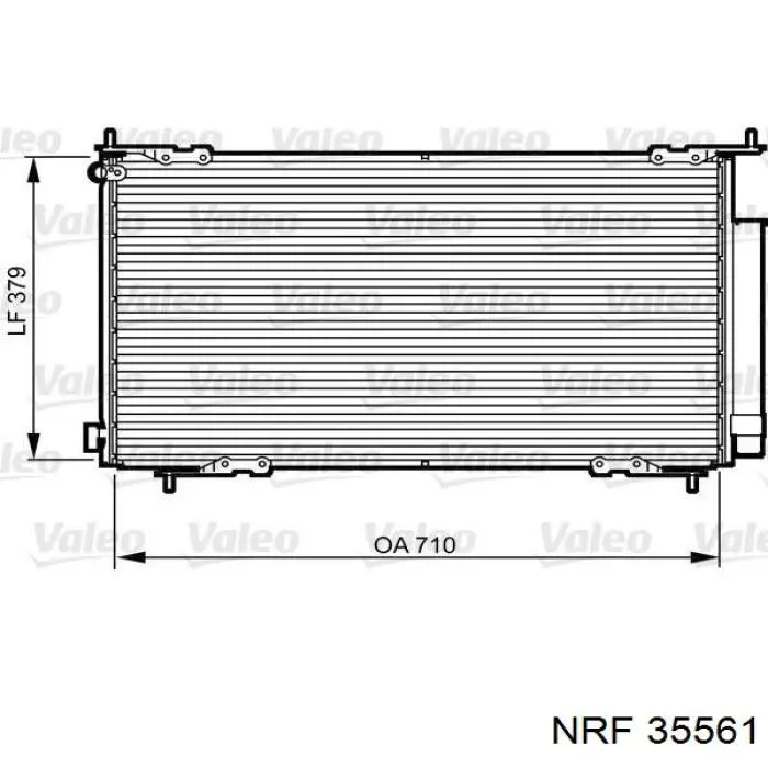 Comprar 35561 NRF Condensador de aire acondicionado
