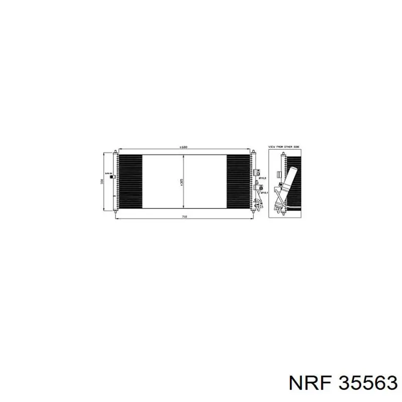 Condensador NRF 35563