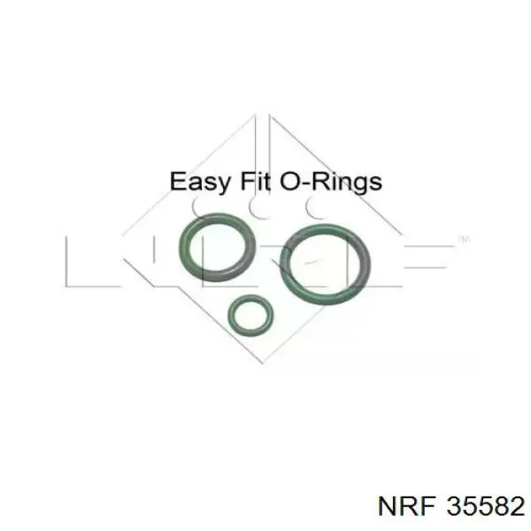 35582 NRF Radiador de aire acondicionado