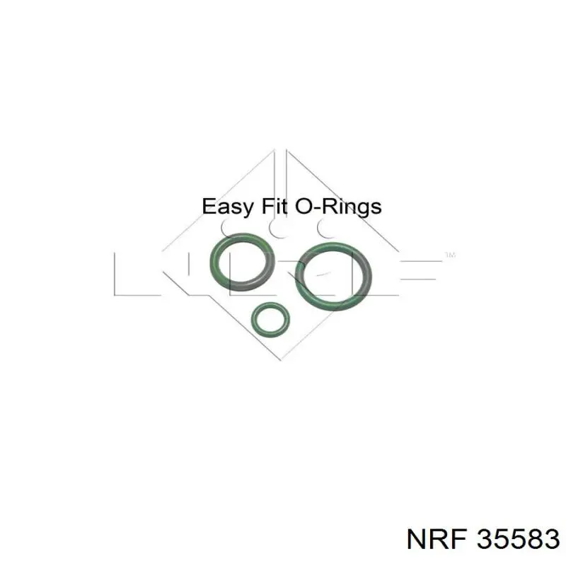 35583 NRF Radiador de aire acondicionado