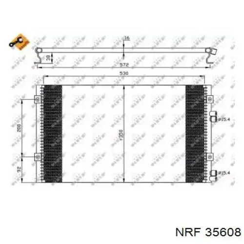 Aire acondicionado capacitor NRF 35608 precio, desde 89,31 EUR