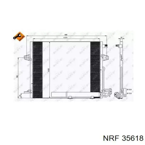 Condensador NRF 35618
