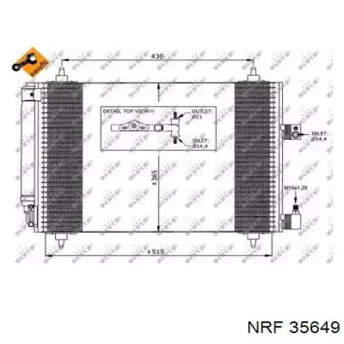 Comprar 30C55016 Eaclima Condensador de aire acondicionado