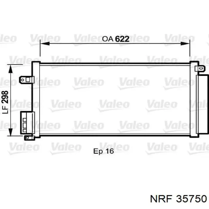 Aire acondicionado capacitor NRF 35750 precio, desde 79,74 EUR