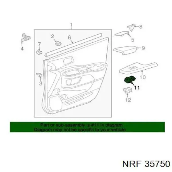Condensador NRF 35750