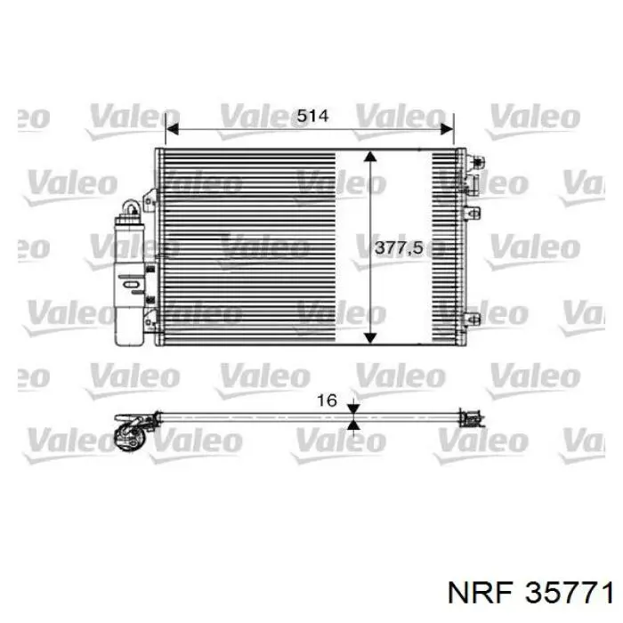 Aire acondicionado capacitor NRF 35771 precio, desde 66,79 EUR