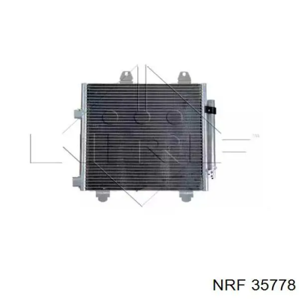 Radiador de aire acondicionado para Citroen C1 (PM, PN)