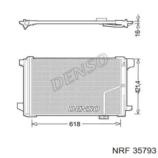 Condensador NRF 35793