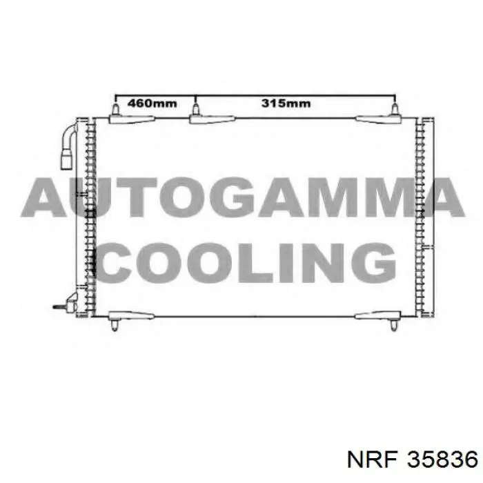 Aire acondicionado capacitor NRF 35836 precio, desde 56,73 EUR