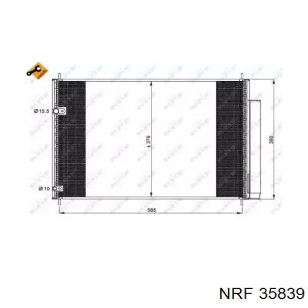 Comprar 88460AZ002 Toyota Condensador de aire acondicionado