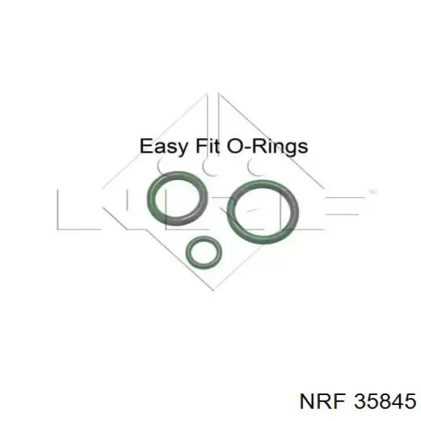 Comprar 35845 NRF Condensador de aire acondicionado