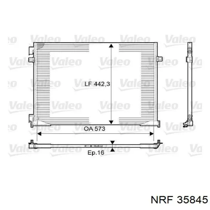 Condensador NRF 35845