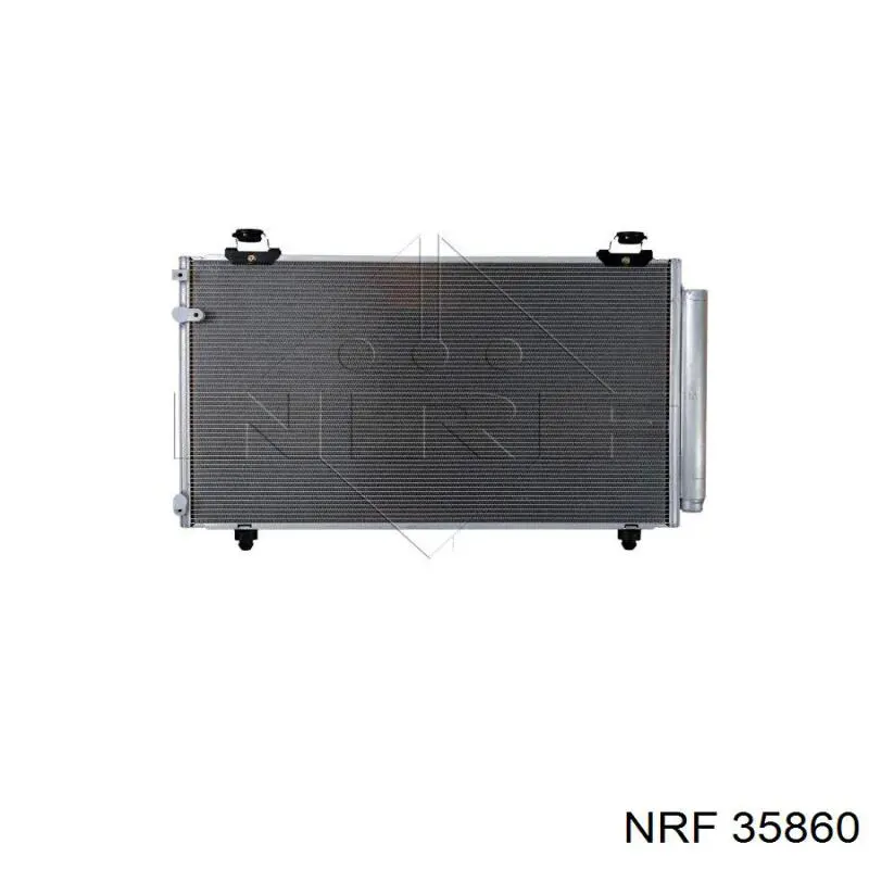 35860 NRF Radiador de aire acondicionado