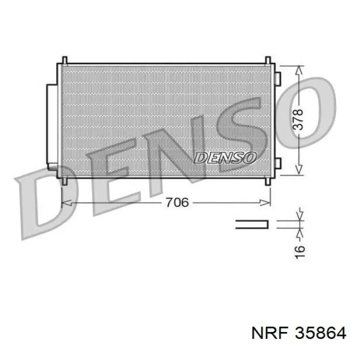 Condensador NRF 35864