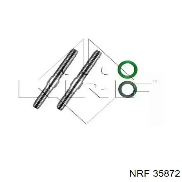 Condensador aire acondicionado 35872 NRF
