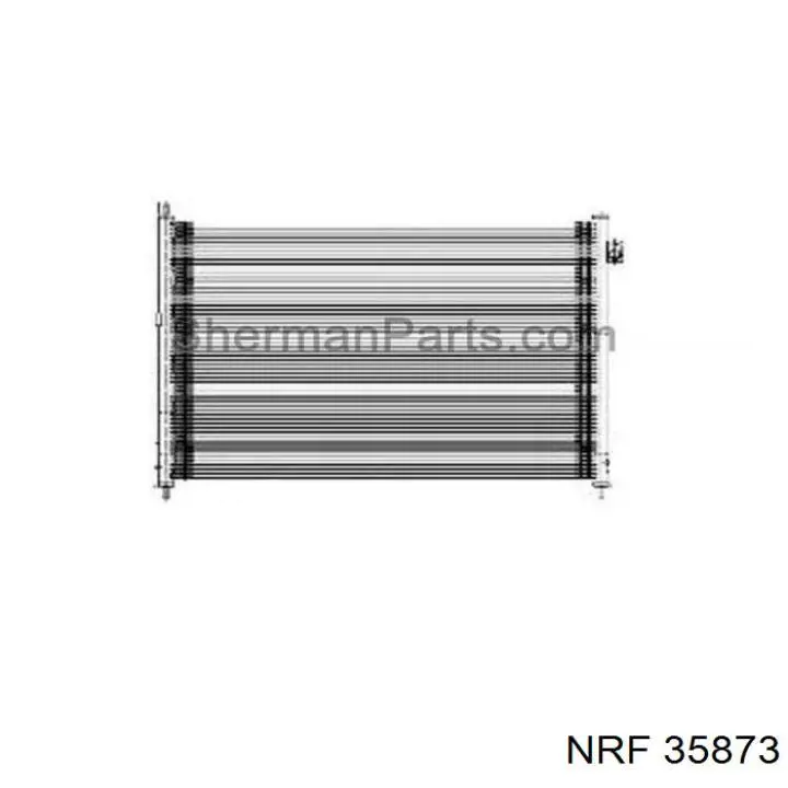35873 NRF Radiador de aire acondicionado