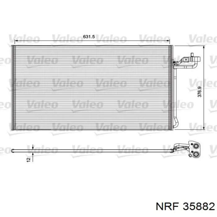 31418513 Volvo condensador aire acondicionado