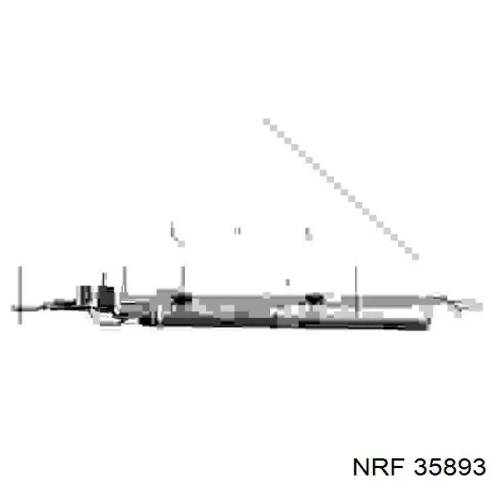 35893 NRF condensador aire acondicionado