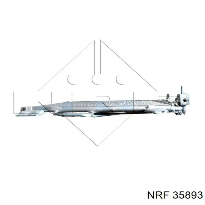 35893 NRF Radiador de aire acondicionado
